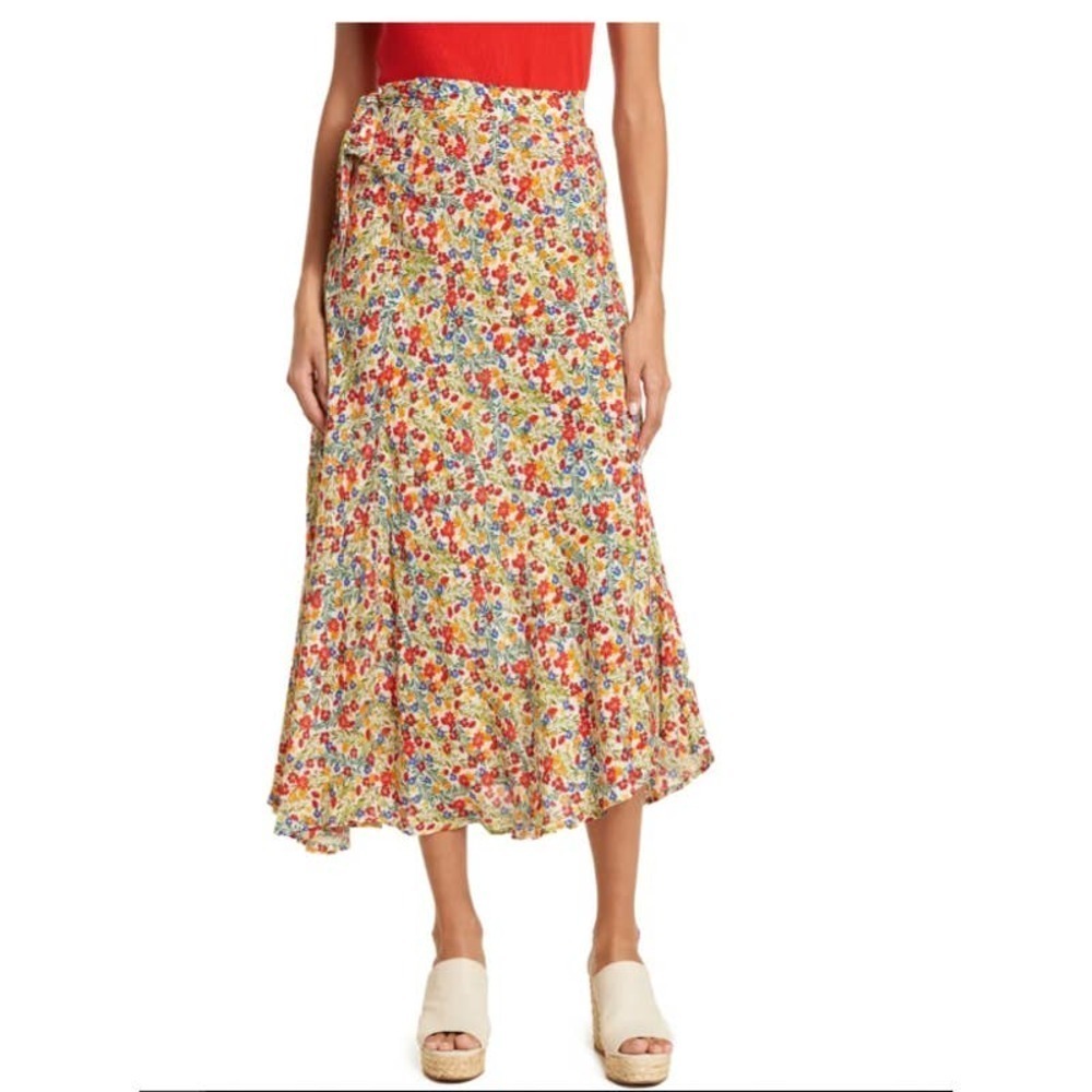 NWT Size 6 Floral Printed Maxi Skirt T TAHARI